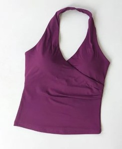 lot 2336 image: Maroon colored ladies swim top size M