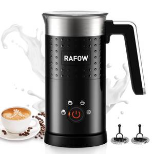lot 1376 image: 4 in 1 Electric Milk Frother 10oz350 mL Large Capacity Electric Milk Steamer for Hot and Cold Milk Froth - Automatic Milk Frother & Warmer for Latte, Cappuccinos, Macchiato, Hot Chocolate