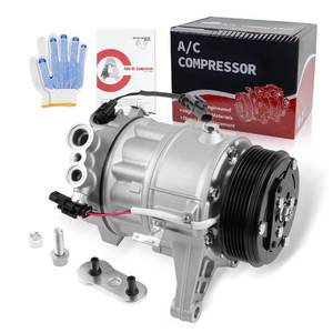 lot 1386 image: AC Compressor Fits for 2013-2020 Traverse 3.6L, 2013-2017 Acadia