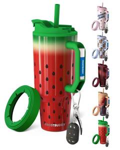 lot 1423 image: Frost Buddy Thicc Buddy 50oz Tumbler - Stainless Steel (Watermelon Kiss)