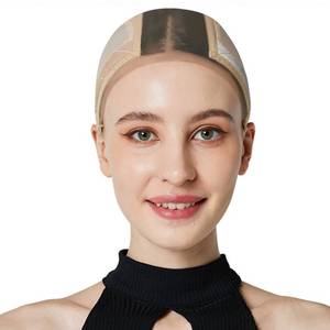lot 2058 image: Xiushumyi Lace Wig Cap for Women,Adjustable Wig Grip Cap with Grip Band for Keeping Wigs In Place,Non Slip Caps Make Your Wigs Be Glueless(Nude)