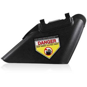 lot 2096 image: Lawn Mower 731-07486 Side Discharge Chute for Most 21 Hand Pushed Lawn Mower Compatible with Craftsman Columbia Huskee Troy Bilt Yard-Man MTD TB110, TB130, TB220, TB230 & 11A, 12A Series Mowers