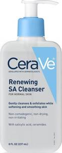 lot 2116 image: CeraVe Renewing Salicylic Acid Cleanser, BHA Exfoliating Face Wash, 8oz