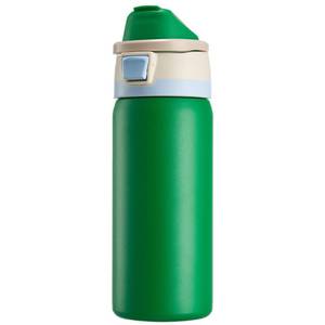 lot 2122 image: Fijinhom 24 oz Insulated Water Bottle with 2-in-1 Straw and Spout Lid, Stainless Steel Double Wall Vacuum Flask, Sports Water Bottle Keeps Cold 24H, Leak Proof for Gym, Outdoor, Travel (Green)
