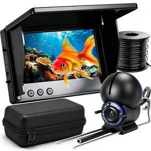 lot 2148 image: SUNMORN Underwater Fishing Camera 1080P HD 4.3 IPS Screen 50ft Cable