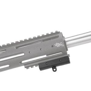 lot 2162 image: Caldwell Bipod Adaptor for Picatinny Rail with Durable Construction and Traditional Bipod or Sling Attachment Hole for Outdoor, Range, Shooting and Hunting