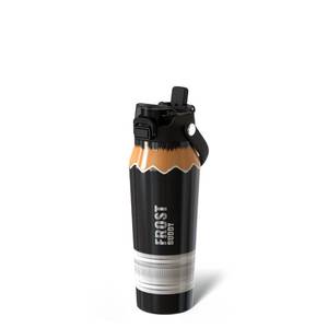 lot 2168 image: Frost Buddy 32oz Insulated Water Bottle - Straw & Chug Lid - Leak-Proof