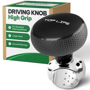 lot 2176 image: Suicide Knob for Steering Wheel - for Standard Wheels, Silicone-Coated Knob