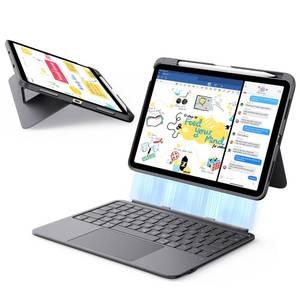 lot 2255 image: ESR for iPad (A16) 11th10th Gen Case with Keyboard, Ultra-Light