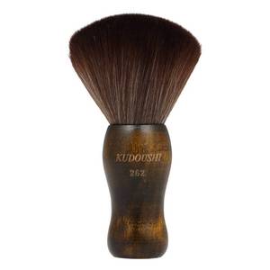 lot 2289 image: Anself Large Hair Cutting Neck Duster Brush Professional Barber Natural Fiber Wooden Handle Cutting Kits Type1