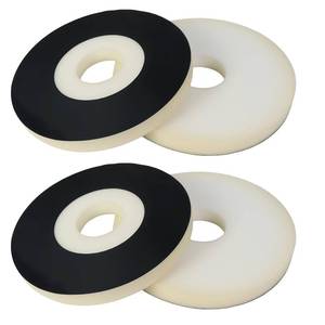 lot 2290 image: A 4 Pcs 9 Discs Backup Pads Compatible with Porter Cable 7800 Drywall Sander