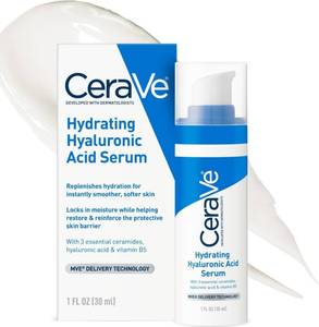 lot 2309 image: CeraVe Hyaluronic Acid Serum for Face, Hydrating Serum for Dry Skin, 1oz