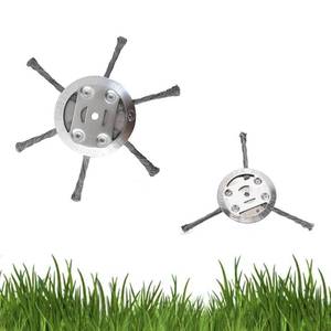 lot 2321 image: 2pcs Steel Wire Grass Trimmer Head, 2025 New 6 Inch String Trimmer Replacement Head, Universal Steel Wire Weed Grass Trimmer Blade Remover Tool for Lawn Mower Tray, Weed Eater