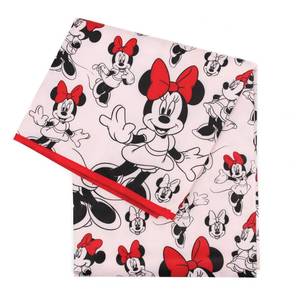 lot 2335 image: Bumkins Disney Baby Splat Mat for Under High Chair, Babies Toddlers Eating Mess Mat, Waterproof Reusable Cloth for Arts and Crafts, Play Mat for Kids, Floor or Table, Fabric 42inx42in, Minnie Mouse