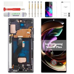 lot 2362 image: TFT for Samsung Note 10 Plus Screen Replacement 4g for Samsung Galaxy Note 10 Plus 5g LCD Digitizer Touch Screen for Samsung Note 10 Plus Display with Frame Black (Without Fingerprint Function)