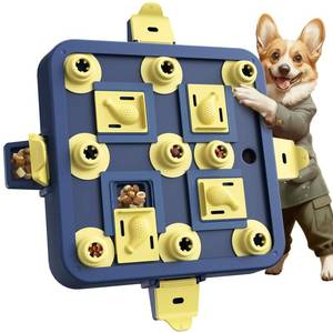 lot 5050 image: KADTC Dog Chess Puzzle Toy, 3-Levels, Mental Stimulation for Smart Dogs