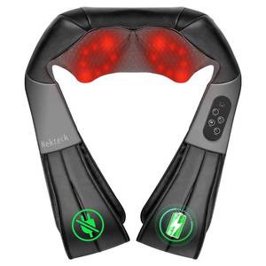 lot 5052 image: Nekteck Shiatsu Neck Massager with Heat, 2026 Upgraded Cordless Massage