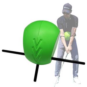 lot 5086 image: The Connector Golf Training Aid, Golf Swing Trainer for Posture Correction Practice, Golf Swing Training Aid, Golf Training Aids Helps Train Proper Swing Mechanics, Arm Structure #Green (ZXC, Green)