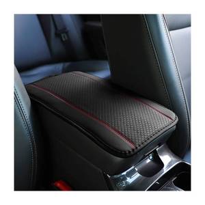 lot 6182 image: 8sanlione Car Center Console Pad, BlackRed