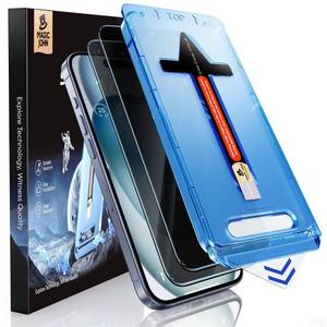 lot 6259 image: MAGIC JOHN 2 Pack for iPhone 15 Privacy Glass Screen Protector
