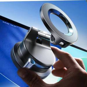 lot 6332 image: LISEN for MagSafe Car Mount 3800gf Strong Magnet & 90LBS Suction 360° Adjustable Vacuum Magnetic Phone Holders for Your Car, for iPhone 17 Pro Max 16 15 14 13 12 Plus Air for All Smartphones