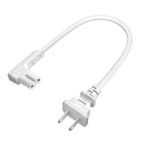 lot 6371 image: 1.15ft Power Cord Compatible with Sonos One, One SL and Play 1 Speakers with 90 Degree Angled Power Cable Replacement Cord for Sonos Power Plug Cable - White