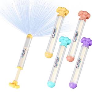 lot 6406 image: 4pcs Firework Shaped Water Gun, Couple Romance Firework Style Water Spray Gun, Large Capacity Watergun for Bathing, Pool, Party Entertainment, Concert, Family Gathering, Marriage Proposal