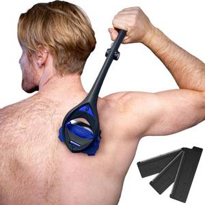 lot 19784 image: BakBlade 3.0 Stealth Back Shaver for Men Long Handle Edition With Dual-Grip