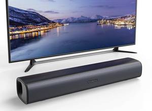lot 19786 image: RIOWOIS 17 Sound Bar, Home Theater Surround Sound System for TV