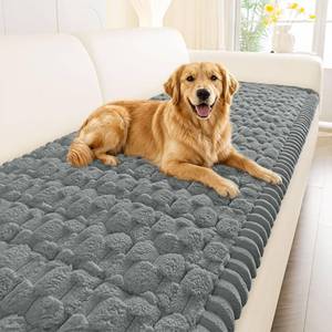 lot 19791 image: Smiry Non Slip Couch Covers for Dogs, Scratch Resistant Pet Sofa Protector