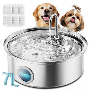 lot 19810 image: Oneisall 7L230oz Pet Water Fountain (Used)
