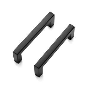 lot 19833 image: Ravinte Matte Black Cabinet Handles Solid Cabinet Pulls, 3 Inch CC, 30 Pack