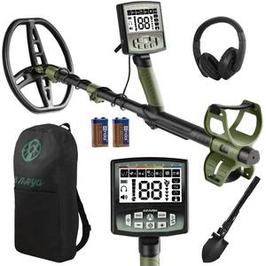 lot 19848 image: Gbnryg Professional Metal Detector for Adults,12 IP68 Waterproof Search Coil with LCD Backlight,5 Modes Gold Detector,Advanced DSP Chip&High Accuracy System for BeachGold Hunting