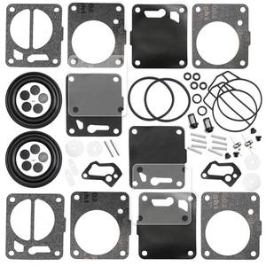 lot 20067 image: AXGSRV 2 Sets Carburetor Repair Kits, Replacement for Mikuni Replacement for SeaDoo 50 717 720 787 800 SP GS GTX HX XP SPX GTS
