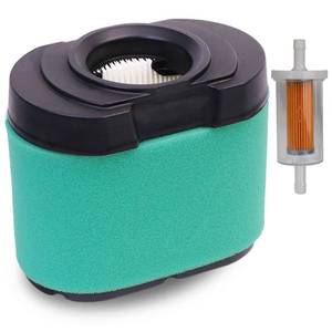 lot 20076 image: HOODELL Professional 792105 Air Filter, Durable 276890 Air Cleaner with Fuel Filter, Compatible with V-Twin Engine 44H777 5405K 593240 4163205 GY21057 Air Filter