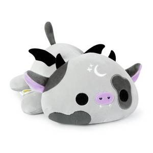 lot 20206 image: Onsoyours Original Cute Bat Cow Plush, Soft Stuffed Cow Squishy Plushies Animal Toy with Wings Pillow for Kids (Bat Cow, 8inch)