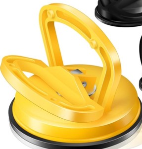 lot 2189 image: HUOQTY Car Dent Puller 3 Piece Moving Screen Yellow Black