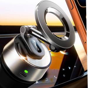 lot 2024 image: LISEN Suction Phone Mount��2026 Auto Vacuum 3.0��, 360 Adjustable Magnetic Phone Holder for Car Dashboard Universal Magsafe Accessories Gifts for Men Women for iPhone 17 Pro Max Air 16 15 14 13 12