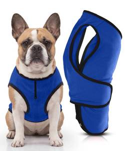 lot 2411 image: Dog Cooling Vest �� Lightweight Jacket for Dogs with Zip Neck �� Easy OnOff Cooling Coat for Walks, Travel & Outdoors by Lautus Pets - M