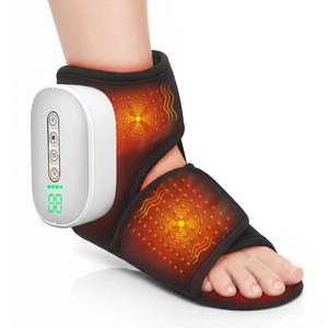 lot 2473 image: Cordless Foot Massager with Heat, Vibration, 4 Modes & 4 Heat Levels