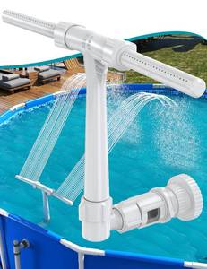 lot 3575 image: SUMMERBUDDY Dual Spray Pool Fountain for Above & In-Ground Pools