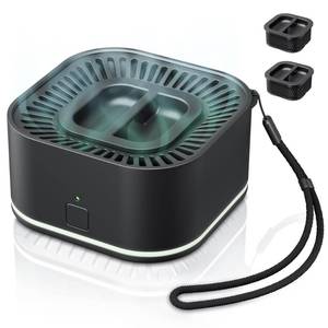 lot 4319 image: BuggyBands Rechargeable Mosquito Repellent Outdoor Patio, 2 Refills