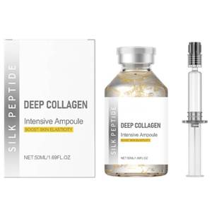 lot 4326 image: Silk Peptide Intensive Lifting Ampoule �� Korean Facial Serum with Deep Collagen & Silk Peptides, Firming, Hydrating & Smoothing Anti-Aging Serum for Face, 50ml1 ampoule