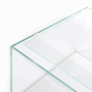 lot 5255 image: LANDEN Glass Aquarium Lid with Clips for 36x22cm 5 Gallon Rimless Tank