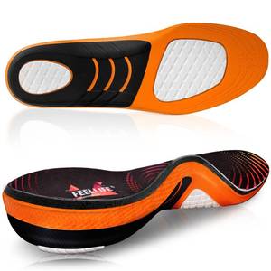 lot 6030 image: FEELLIFE Plantar Fasciitis Relief Shoe Insoles 1-Pair, Arch Support Insoles, Running Athletic Gel Shoe Inserts, Orthotic Inserts for Arch Pain Trim to Fit Men 6-10Women 7-11