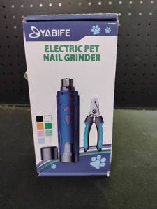 lot 6034 image: SYABIFE Electric Pet Nail Grinder