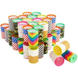lot 6040 image: Blue Panda Mini Kaleidoscopes Prism Set for Kids - 48 Pack with 6 Designs - Bulk Science Party Favors & Classroom Prizes - Birthday Party Supplies