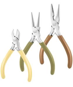 lot 6472 image: Mr. Pen- Pliers for Jewelry Making, 3 Pack, Chain Nose