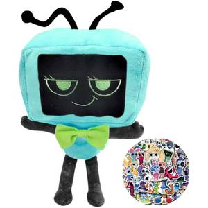 lot 6484 image: Lemoneon 11 Vee Plush Stuffed Figure Pillow for Video Game Fans Room Decor with a Sticker Set