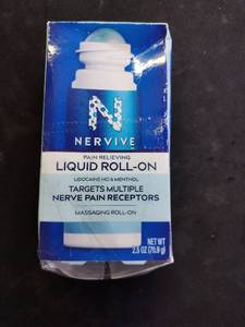 lot 6497 image: Nervive Pain Relieving Liquid Roll-On 2.5 oz (70.9 g)